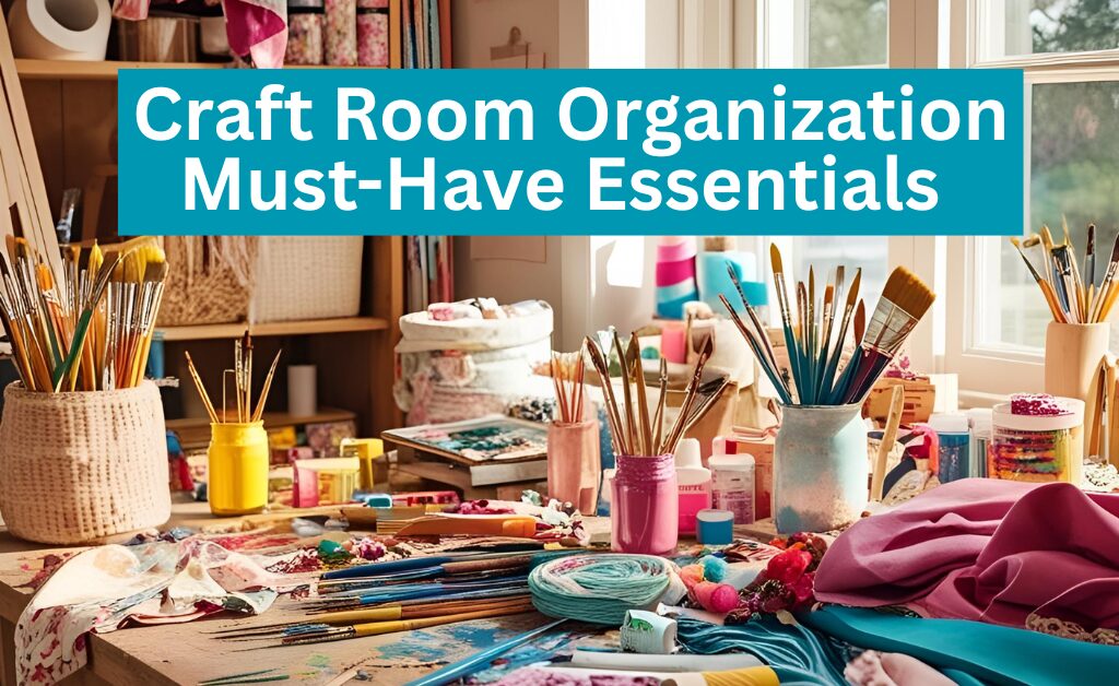 Craft Room Organization: Must-Have Essentials for a Tidy and Inspiring Space