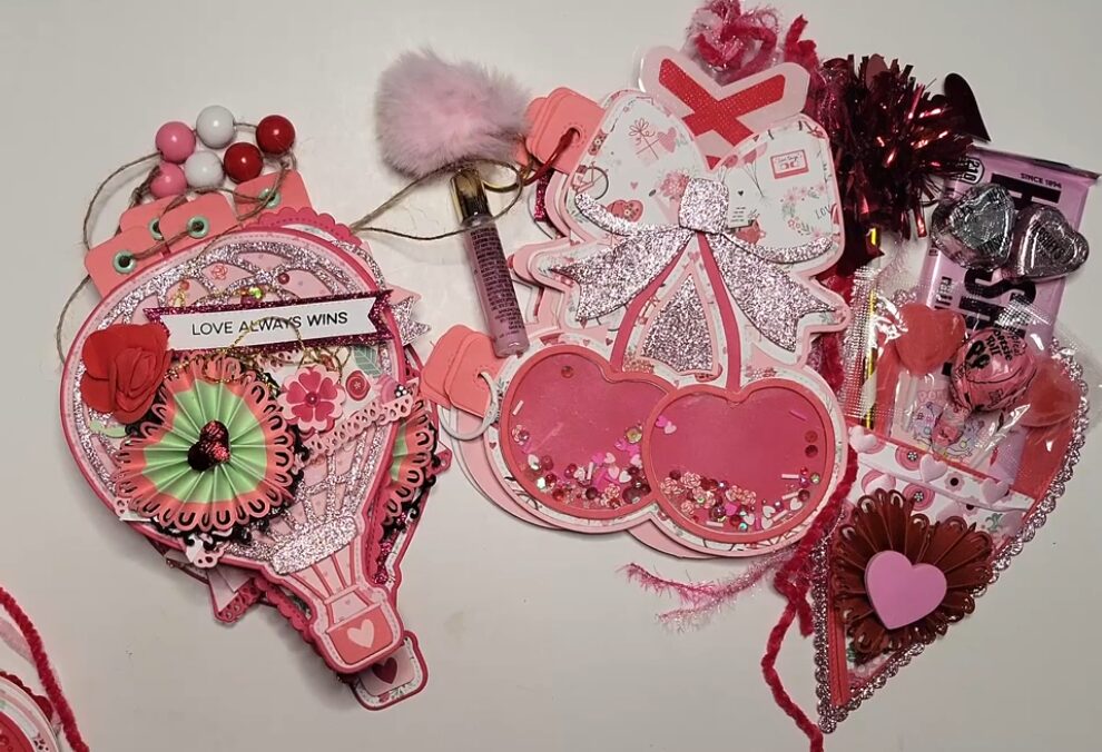 Valentine Banner & Mini Album Project Share 💕 + Sweet Treats Giveaway!