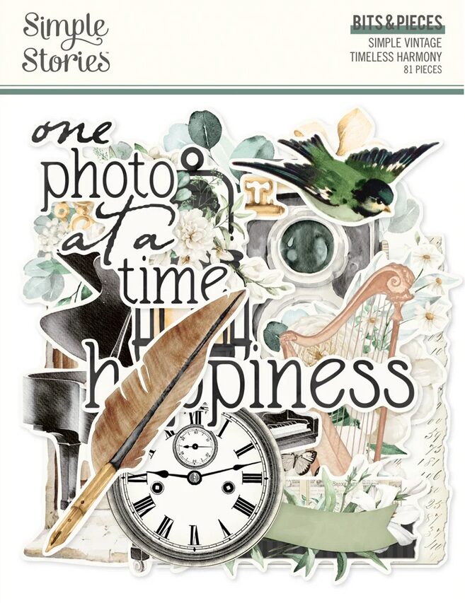 Simple Vintage Timeless Harmony Bits & Pieces