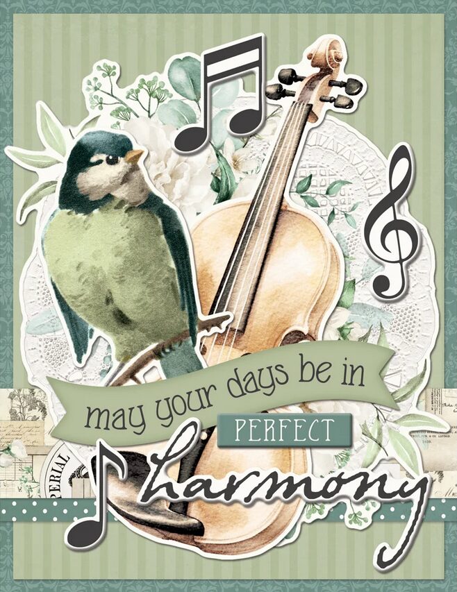Simple Vintage Timeless Harmony Card Kit